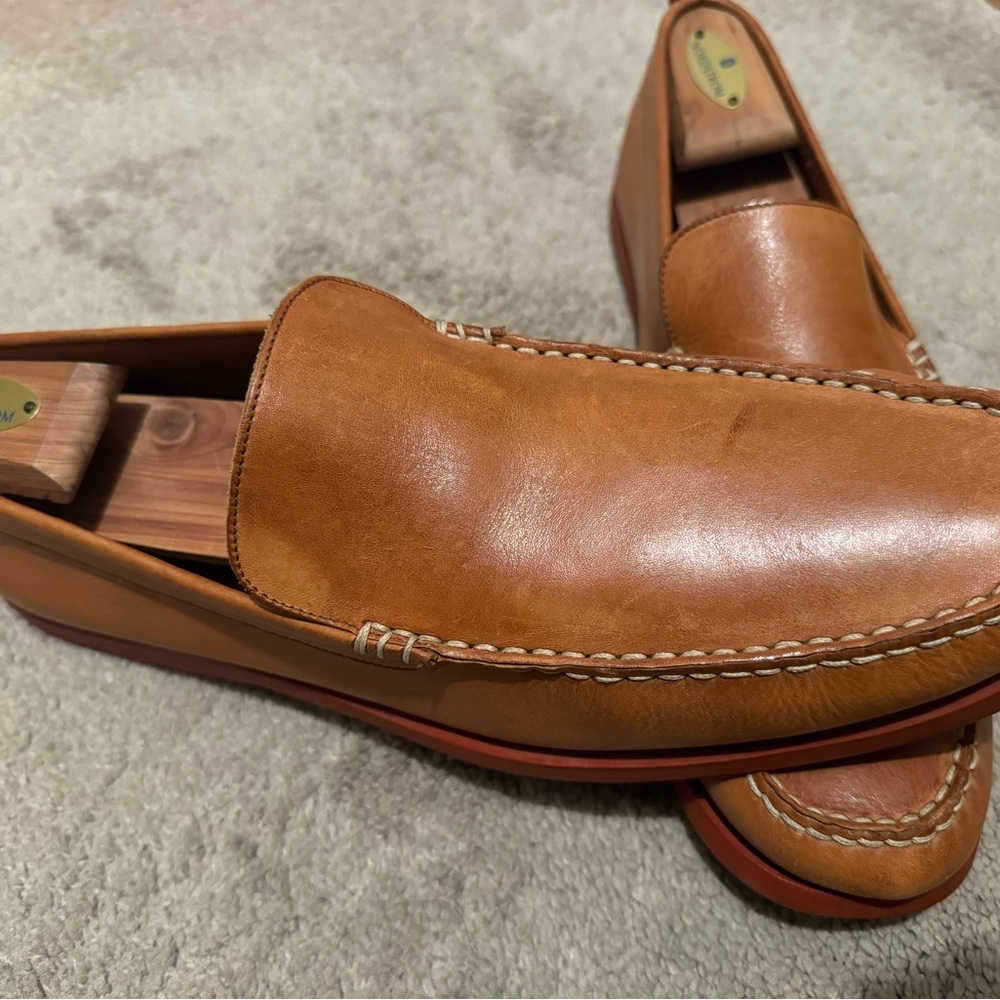 Bally loafers, light tan size 13